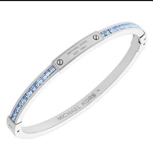 Michael kors blue sapphire bagle bracelet.